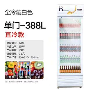 冷藏展示柜药品柜冷冻玻璃门便利店啤酒柜