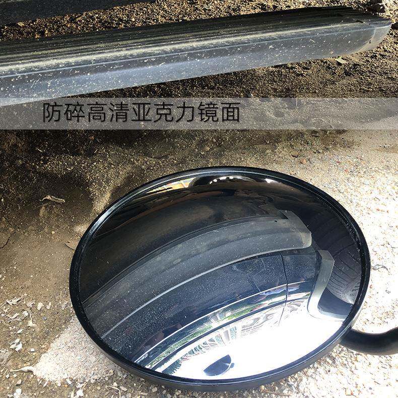 厂家直销30cm车底检查镜V3反恐防爆车辆安检凸面镜免安装探测