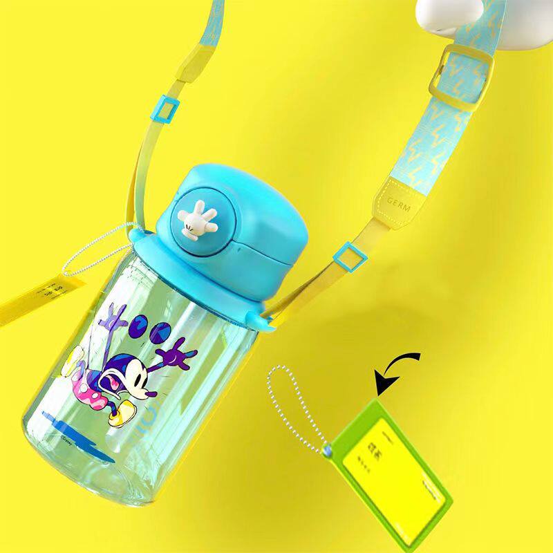 GERM迪士尼联名儿童吸管杯男孩夏季随行杯女童高颜值小巧便携水杯