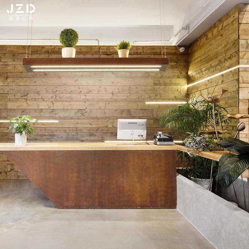led实木吊灯 北欧餐厅实木吊灯 茶室办公工作室餐桌吧台书房吊灯,家装灯饰光源,智能吊灯,淘宝优惠券,粉丝福利购,淘宝优惠卷
