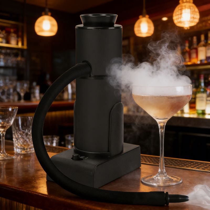 厨房用品烟熏器可风速调档鸡尾酒牛扒酒吧餐厅分子料理烟熏枪工具