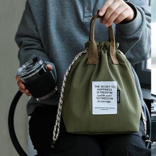 纳然保温饭盒袋便当包手提袋男女大容量高级感上班族通勤外出午餐