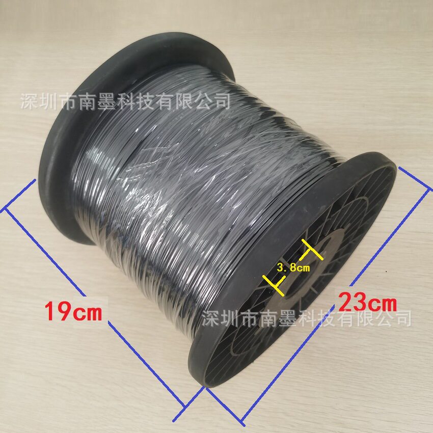 2000米/卷工业扎丝 自动扎线机扎线 铁丝 电线数据线绑丝扎带