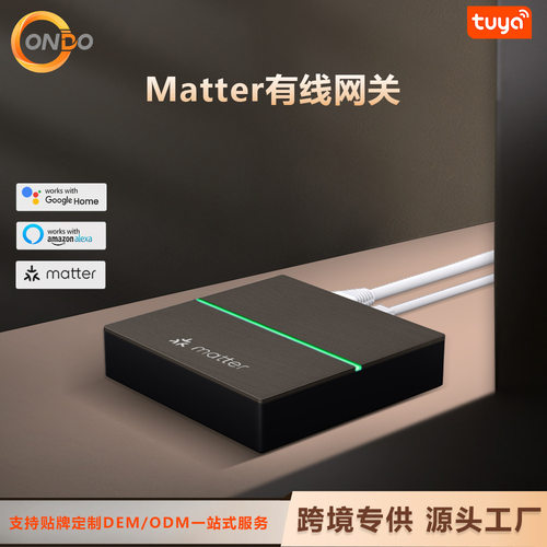 涂鸦智能Matter有线家居中枢系统支持多平台多模网关多功能