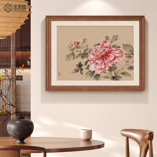 【宋氏美学】花开富贵餐厅装饰画