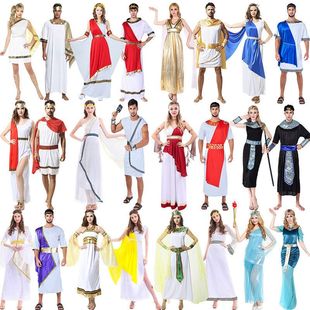 服装舞台长袍万圣节凳子cospy阿拉伯古希腊埃及化妆舞会演出罗马