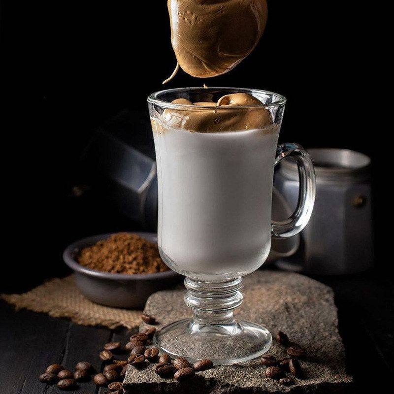 牛奶杯玻璃杯铁耳杯有精致冰花茶果汁创意把拿特色带咖啡爱尔兰,个性定制/设计服务/DIY,咖啡杯,淘宝优惠券,粉丝福利购,淘宝优惠卷