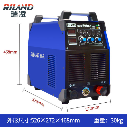 瑞凌NBC350 500GF NB500I工业级二氧化碳气体保护焊机分体式380v