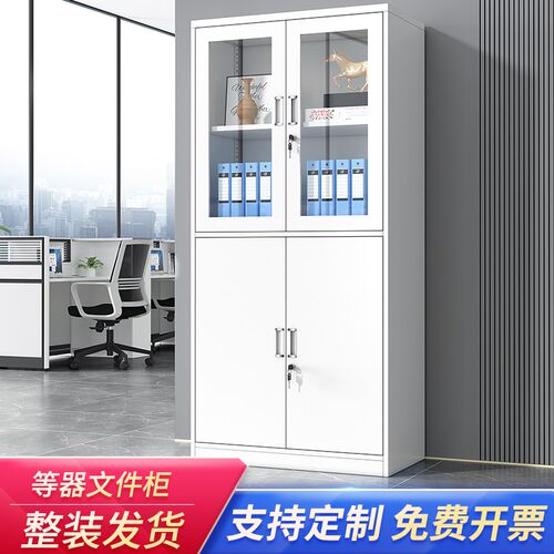 等体器械文件柜办公柜钢制铁皮柜资料柜档案凭证柜票据财务储物柜