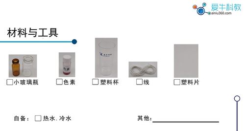 ANS066爱牛科教STEM课程拓展课程-水下火山喷发
