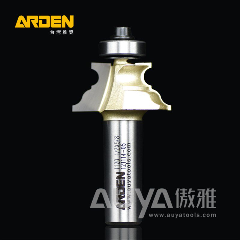 雅登半圆敏仔刀 木工铣刀电木铣开槽刀具修边机刀头雕刻机锣刀