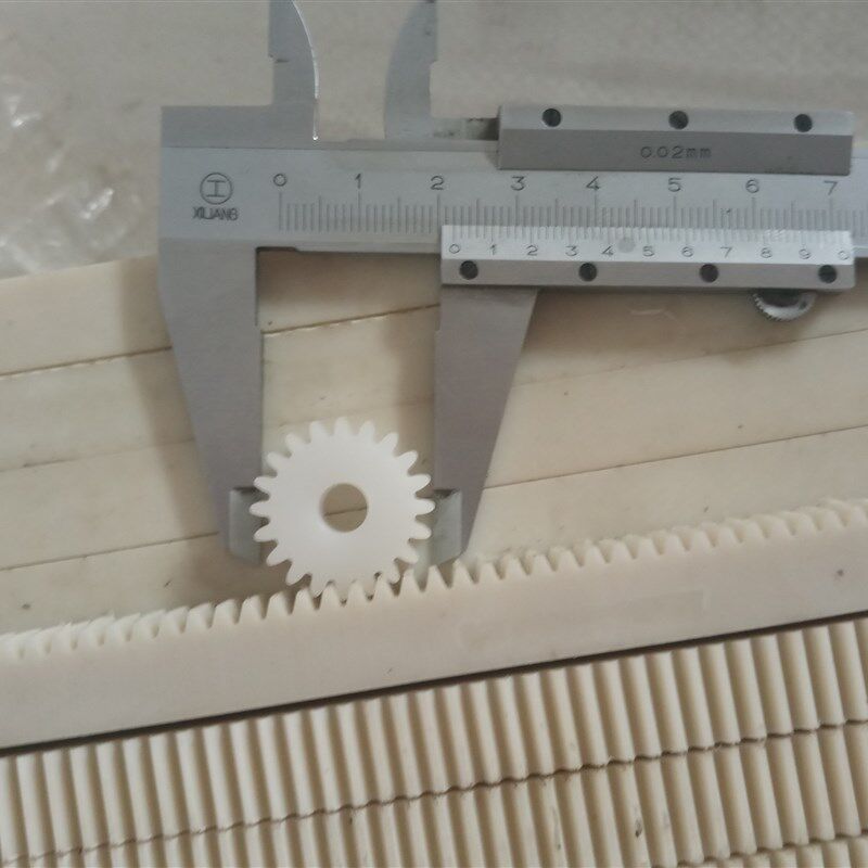 M1模尼龙板机加工尼龙宽12高12 长度1000mm/1米导轨滑台耐磨齿条