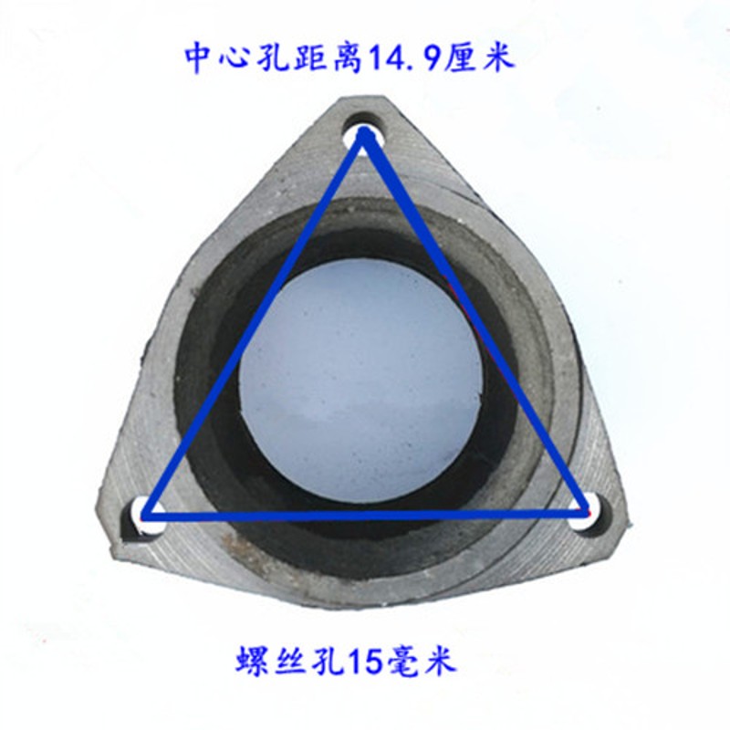 柴油机三轮车拖拉机铸铁皮带轮三角离合发动机四槽加大皮带轮B型