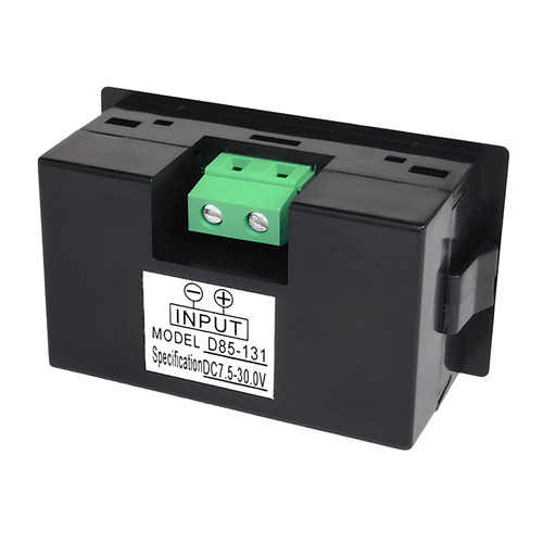 12V24V直流数显电压表叉车汽车电瓶电压显示器LCD数字显示D85-131