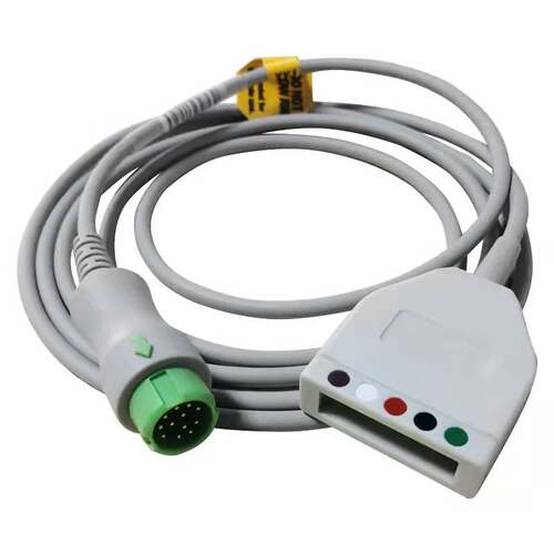 适用兼容迈瑞监护仪配件T5 IPM8 IPM10 IMEC UMEC6 10心电导联线
