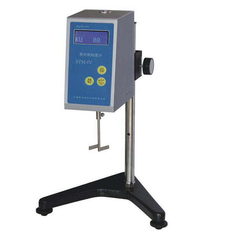 上海精天KU-2数显斯托默粘度计油漆涂料粘度测试仪旋转粘度计