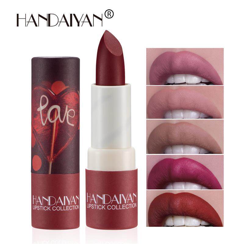 Paper Tube Matte Lipstick 8 色丝绒滋润不易脱色口红