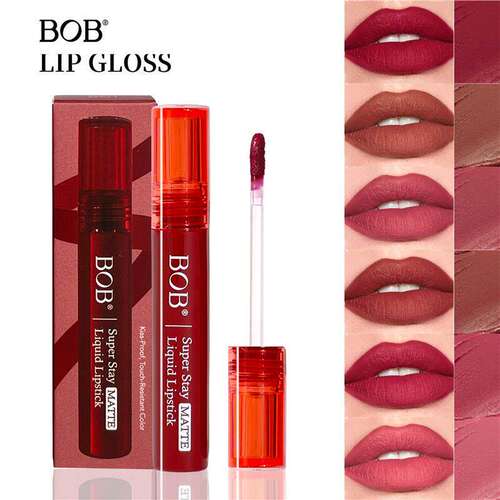 Velvet Matte Longwear Lip Gloss 丝绒哑光唇釉 显色持久伪素颜