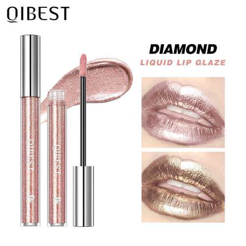 2In1 Lipstick Eyeshadow Liquid 两用钻石珠光唇釉眼影液