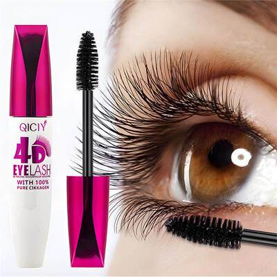 4D Waterproof Mascara 欧美4D防水浓密卷翘睫毛膏