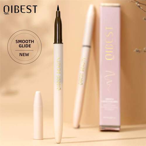 QIBEST眼线液笔不晕染不脱妆防水防汗卧蚕阴影笔速干初学者眼线笔