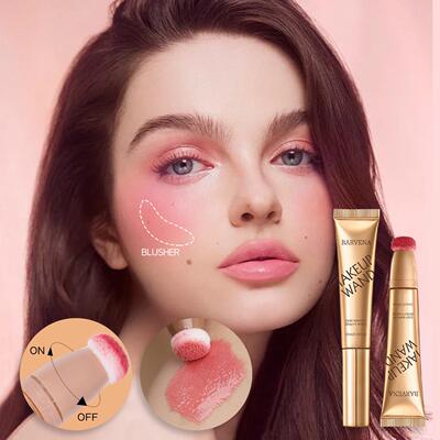 Sponge-tip Liquid Blush, Smooth, Natural & Long-Wearing 腮红