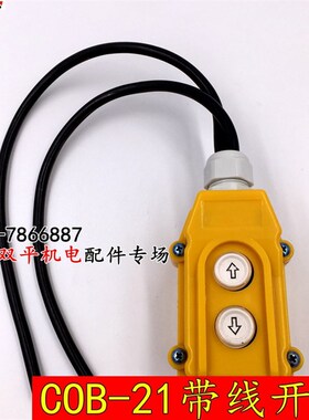 COB-21按钮开关 带线吊机开关 起重机行车直控按钮电动葫芦三相