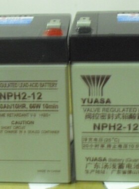 YUASA汤浅 日立电梯UAX抱闸松闸电源RQ-P48电池NPH2-12 原装全新