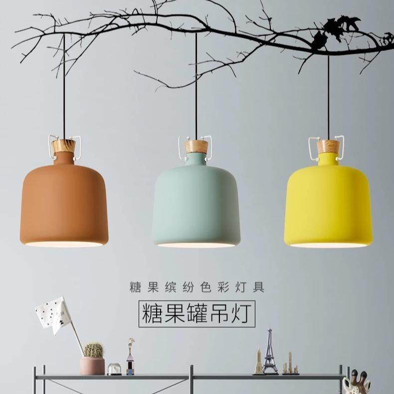 北欧中古风奶茶店餐厅吊灯简约办公室创意火锅店咖啡店铝材吊灯,家装灯饰光源,智能吊灯,淘宝优惠券,粉丝福利购,淘宝优惠卷