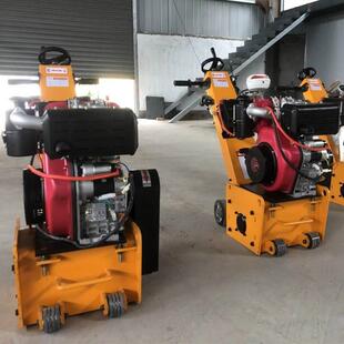 XBJ混凝土地面拉毛小型铣刨机 地坪漆公路标志线去除机 多种规格