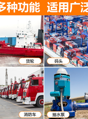 全铜消防水枪头多功能喷头2寸2.5寸开花喷雾直流花洒加厚高压国标
