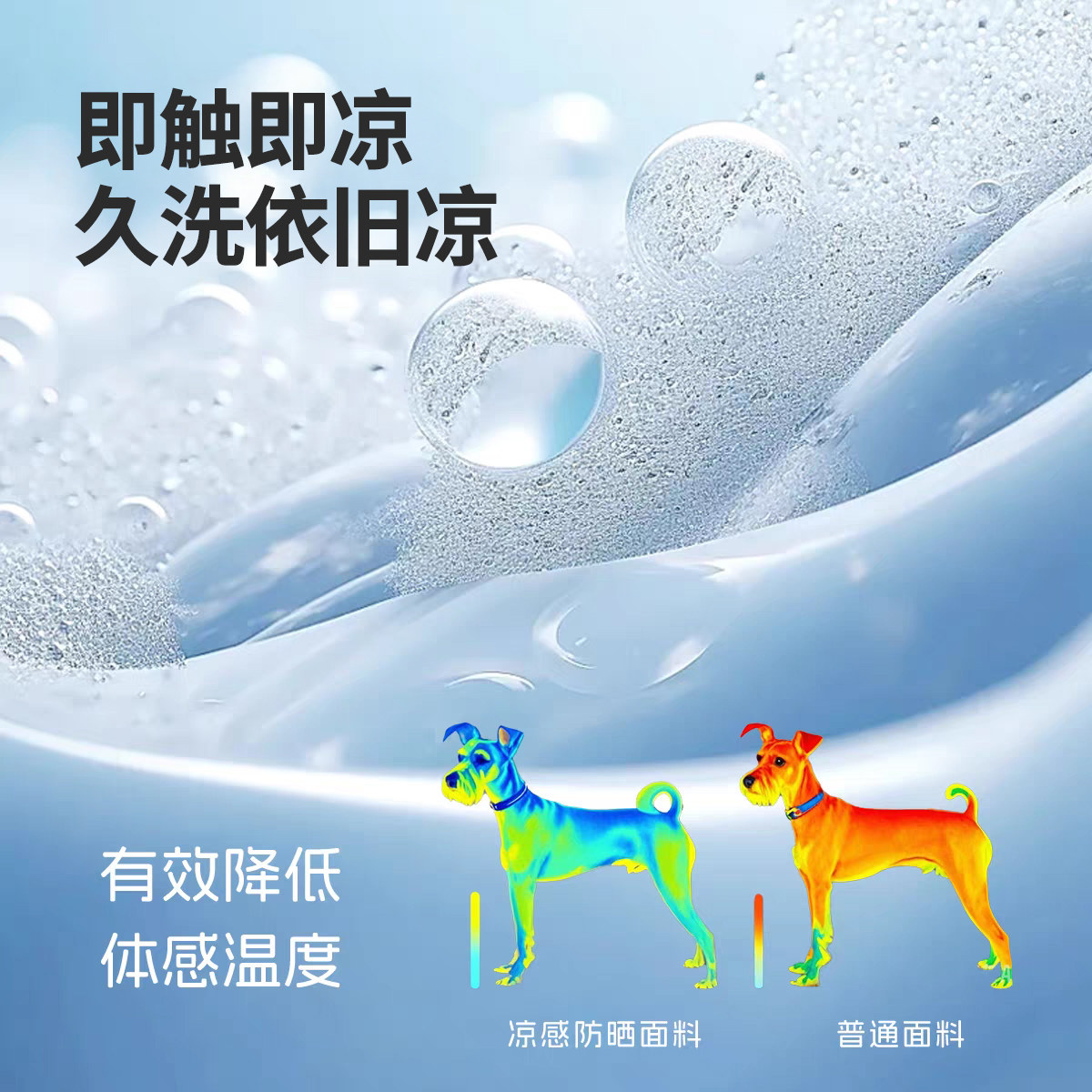 小狗狗凉凉衣夏天防虫冰图片
