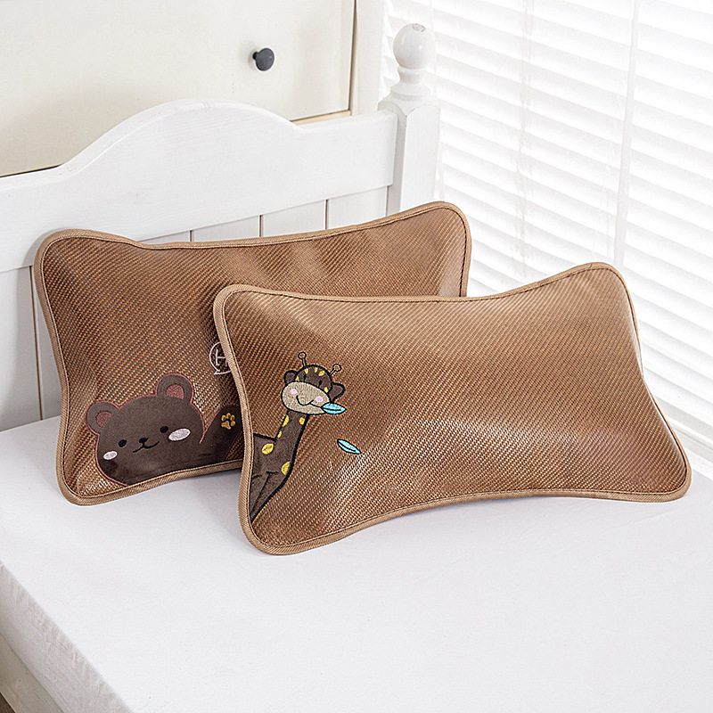 【次日达】婴儿枕头夏季宝宝夏天荞麦儿童凉枕幼儿园儿童冰丝枕头