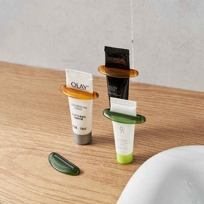 「次日达」日式挤牙膏手动挤压器儿童家用挤小样洗面奶按压懒人工