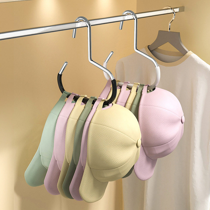 「次日达」帽子收纳家用宿舍衣柜挂衣架棒球鸭舌帽挂钩免打孔多功,收纳整理,帽子收纳架,淘宝优惠券,粉丝福利购,淘宝优惠卷