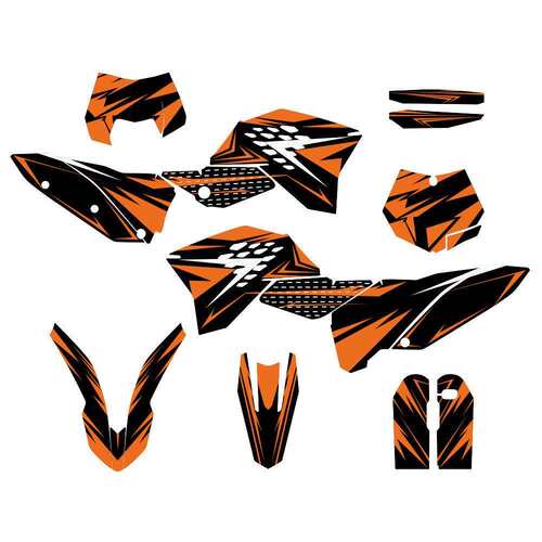 越野车贴纸KTM 125-525 SX SXF  05-11  all models 125-52 07-09