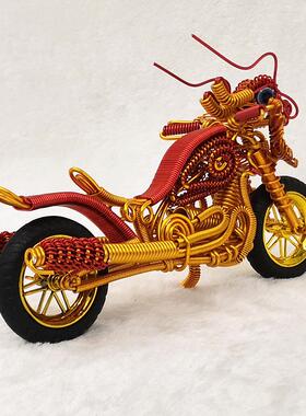 特色旅游纪念品创意手工艺铁丝工艺品家居摆件