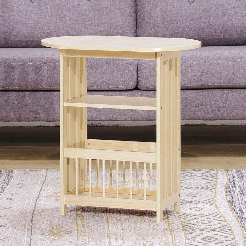 折叠小茶几简约现代家用创意可移动迷你床头柜收纳柜子多功能储物