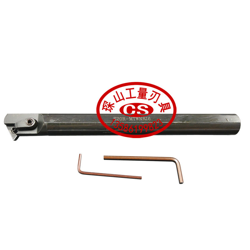 60度三角刀片内孔数控车刀刀杆S20R/S25S/S32T-MTWNR16/MTWNL16图片