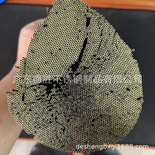 H65黄铜管 黄铜毛细管1.0x0.2 1.5x0.2mm现货 加 工精密切断黄铜