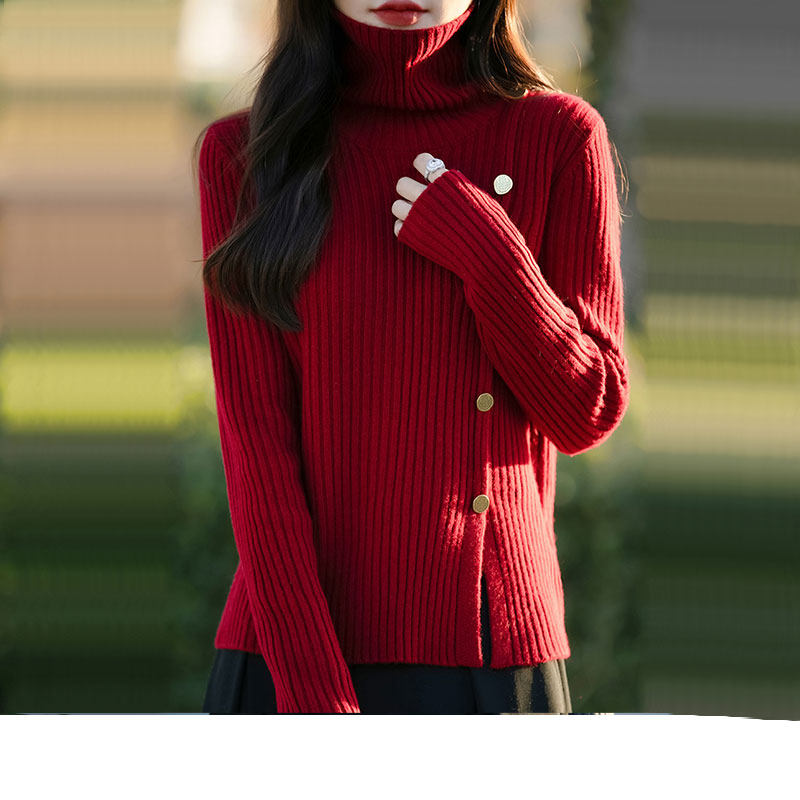 高领羊毛衫针织女士毛衣,女装/女士精品,毛衣,淘宝优惠券,粉丝福利购,淘宝优惠卷
