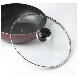 玻璃锅盖家用商用炒锅盖汤锅电锅圆形锅盖28303234363840cm大锅