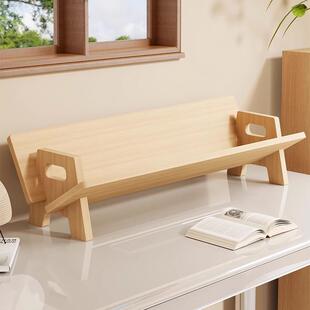 书架桌面置物架学习桌上储物箱桌上木质书立书本书籍大容量收纳柜