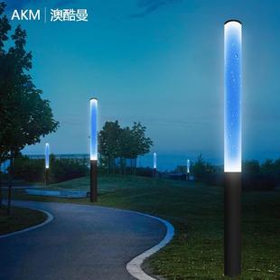 流水泡泡柱户外景观灯柱花园别墅小区路灯草坪庭院灯商圈广场路灯