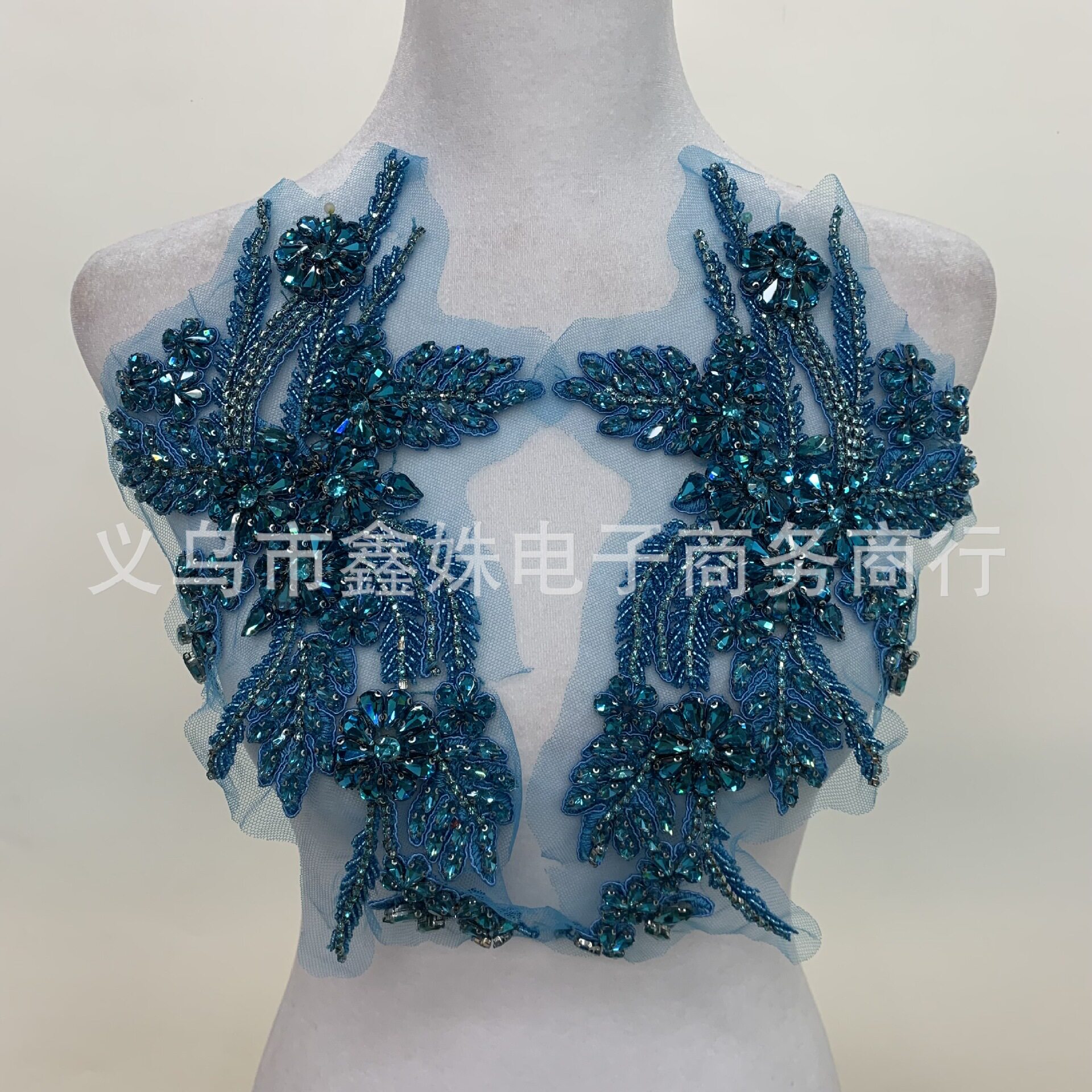 现货手工蕾丝贴花对花 婚纱礼服diy演出表演服装辅料