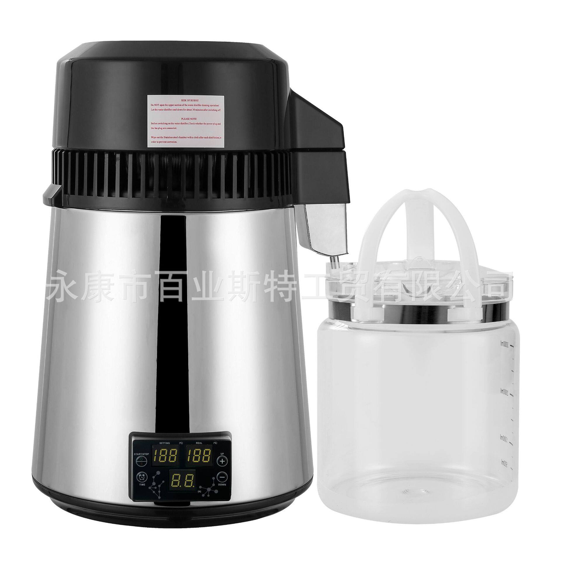 多功能蒸馏器 定时、恒温 制蒸馏水、做纯露、煎药、提纯酒等