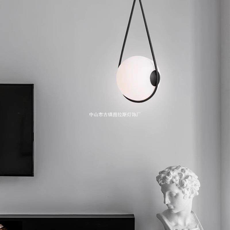 新款北欧球形现代简约客厅餐厅床头书房样板间咖啡厅奶茶店吊灯,家装灯饰光源,智能吊灯,淘宝优惠券,粉丝福利购,淘宝优惠卷