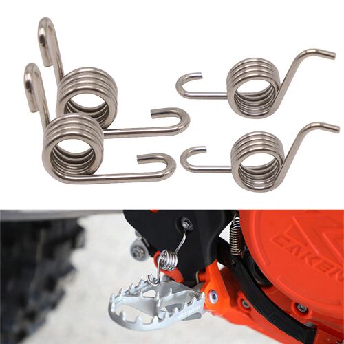 适用KTM SX SXF EXC EXCF HUSQVARNA TC 越野摩托车脚钉脚踏弹簧