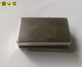 n50钕铁硼强磁铁长方形强力磁铁50*25*10稀土永磁吸铁石50X25X10m