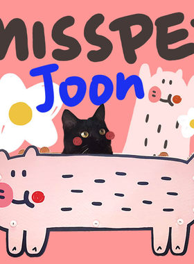 MISSPET小猪JOON猫抓板睡床粉嫩小猪猫咪磨
